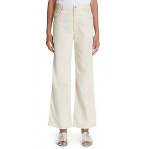 Eckhaus Latta High Rise Wide Leg Jeans